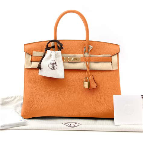 hermes birkin bag 35 togo orange price|hermes birkin 25cm price.